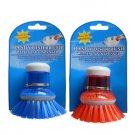 Dish brush with soap dispenser