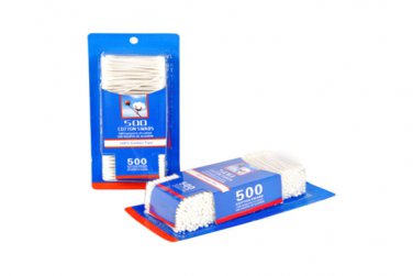 Cotton swabs, package of 500