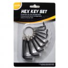 Hex key set, 10 pack