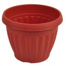 Small clay-look flower pot