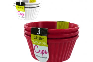 Plastic Dipping Sauce Cups