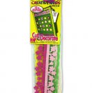 Adhesive garden theme foam trim