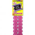 Adhesive foam lace strips