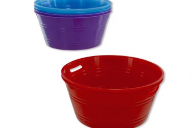 Small Plastic Tubs Set