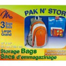 3 pack 15 x 15 storage bags