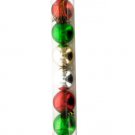 Christmas Metallic Ball Ornaments Set