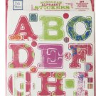 Fresh Print Monogram Alphabet Cardstock Sticker Letters