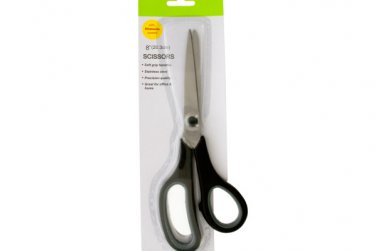 Black/Grey Titanium Coated Stainless Steel Scissors