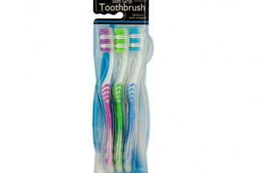 Soft Grip Toothbrush Set