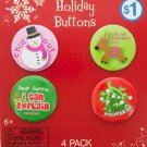 Holiday Buttons Set