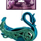 Christmas Glitter Swan Ornament