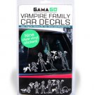 Vampire Family Vinyl Car Decals