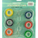 Tranparent Colored Stationary Tape