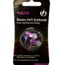 Purple Stereo Hi-Fi Earbuds