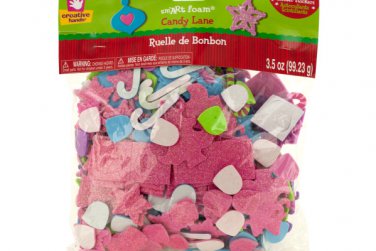 Candy Lane Glitter &amp; Foam Stickers