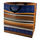 Large Father's Day Striped Gift Bag