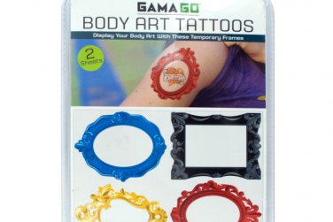 Frames Body Art Temporary Tattoos
