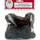 Brown craft doll wig