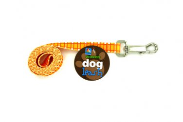 Dog Leash with Plaid Print