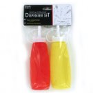 Ketchup & Mustard Dispenser Set
