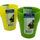 Plastic Flower Pots Set
