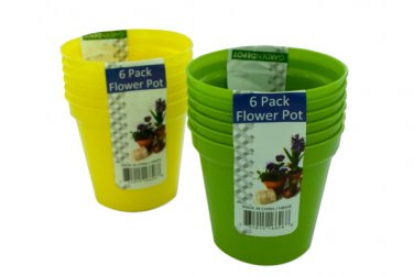 Plastic Flower Pots Set