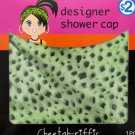 Cheetah Print Designer Shower Cap