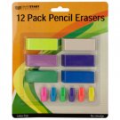 Colored Pencil Erasers Set