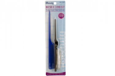 Teasing Brush &amp; Bone Tail Comb Set