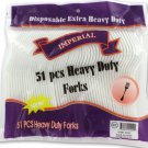 Heavy Duty Plastic Forks