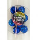 Mini Blue Mirror Balls
