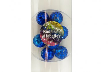 Mini Blue Mirror Balls