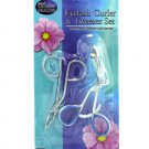 Eyelash Curler & Tweezers Set