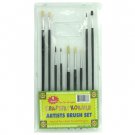 Artist brush set, 9 pieces