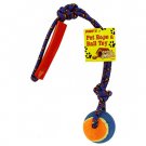 Pet rope with ball