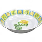 Bowl with sunflower design