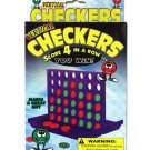 Vertical Checkers Travel Game