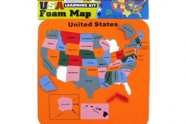 USA Foam Map Set
