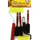 Foam paint brush set