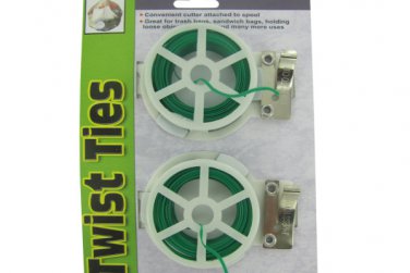 Twist Tie Spools with Cutter