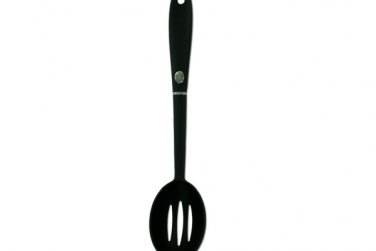 Slotted nylon spoon