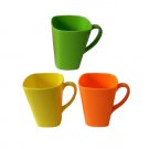 Melamine mug, assorted colors