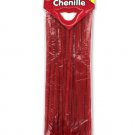Red Chenille Craft Stems