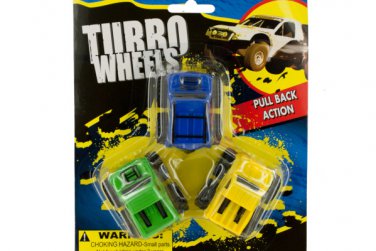Pull Back Turbo Trucks