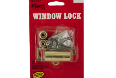 Brass Window Lock with Keys
