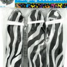 Zebra Tissue Pom-Pom Hanging Decorations