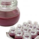 Black Cherry Honeypot Jar Candle Display