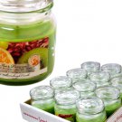 Kiwi & Pomegranate Jar Candle Display