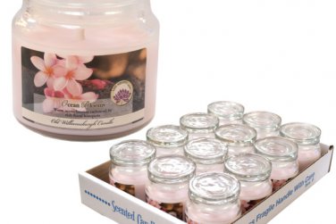 Ocean Blooms Jar Candle Display