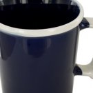 Cobalt Blue & White Ceramic Mug